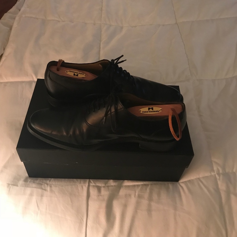 Cole Haan Black Oxford Dress Shoes